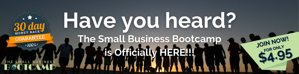 The Small Business Bootcamp Banner