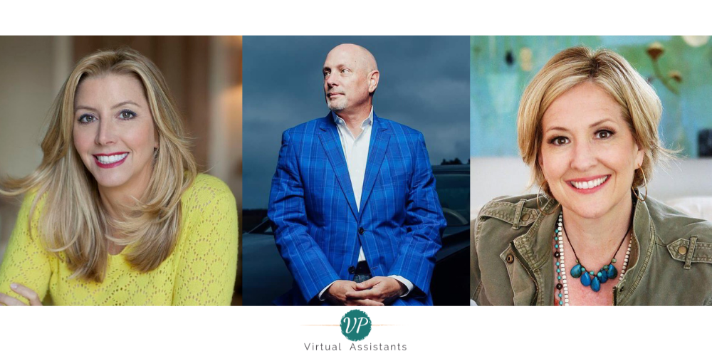 3 Inspirational Entrepreneurs you can learn from - VP Virtual Assistants