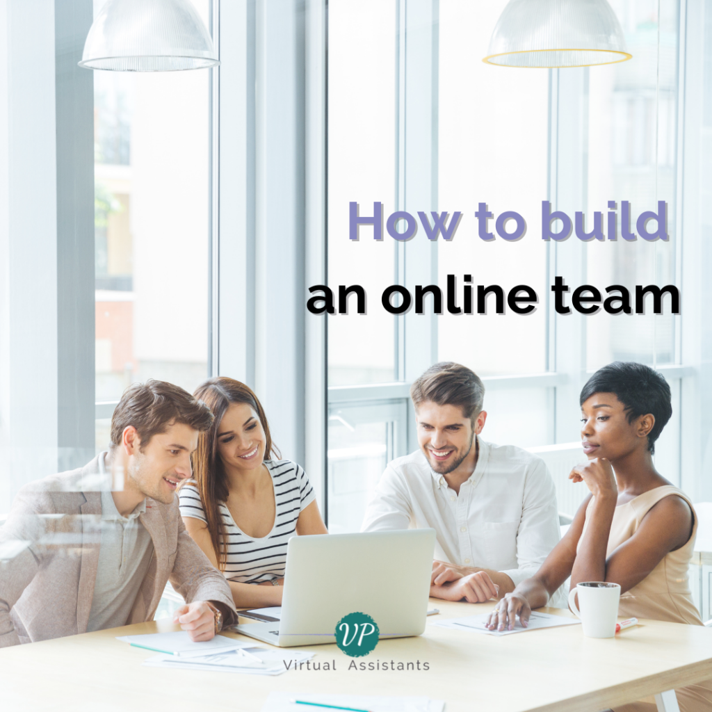 build an online team